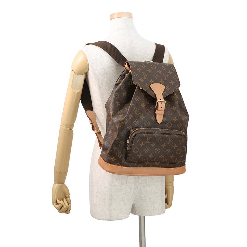 ルイヴィトン リュック モノグラム モンスリ GM M51135 LOUIS VUITTON ヴィトン バッグ バックパック リュックサック