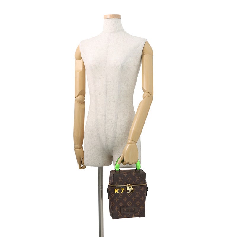 ルイヴィトン ハンドバッグ モノグラム ヴェルティカル・ボックス トランク M59664 ヴィトン 2wayショルダーバッグ ヴァージル･アブロー