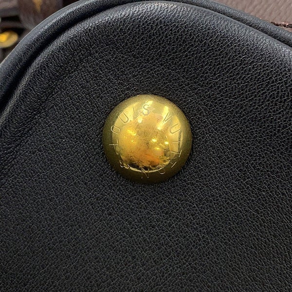 ルイヴィトン ショルダーバッグ モノグラム カーフレザー アトリエ フォルナセッティ ノエMM M59105 白 黒 ブラック