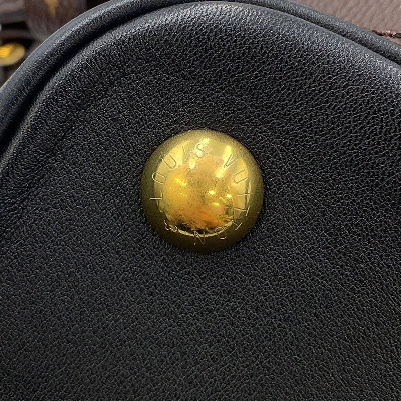 ルイヴィトン ショルダーバッグ モノグラム カーフレザー アトリエ フォルナセッティ ノエMM M59105 白 黒 ブラック