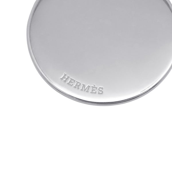 エルメス ネックレス エクスリブリスMM SV925シルバー/K18PGピンクゴールド HERMES ジュエリー