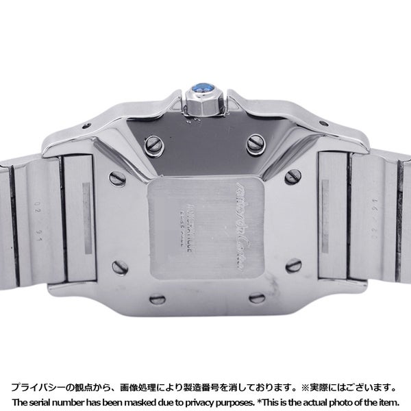 カルティエ サントスガルベ LM 81036288 Cartier 腕時計 白文字盤