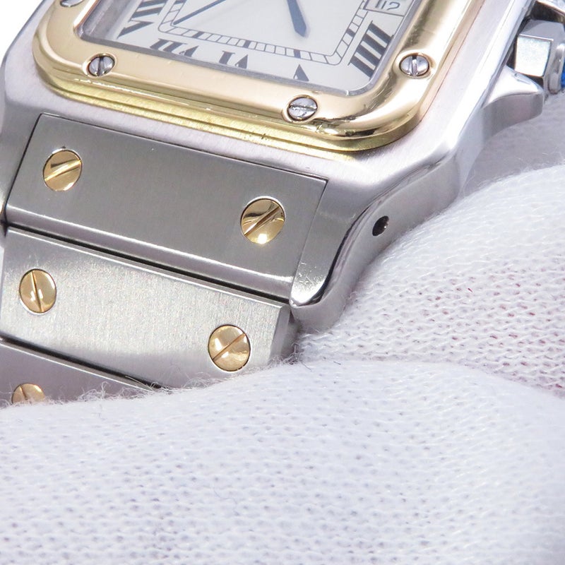 カルティエ サントスガルベ LM 81036288 Cartier 腕時計 白文字盤