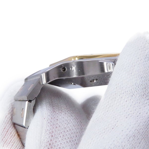 カルティエ サントスガルベ LM 81036288 Cartier 腕時計 白文字盤