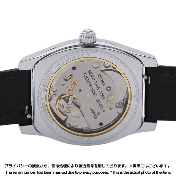 セイコー ローレル パワーリザーブ 4S29-5000 SEIKO 腕時計 白文字盤