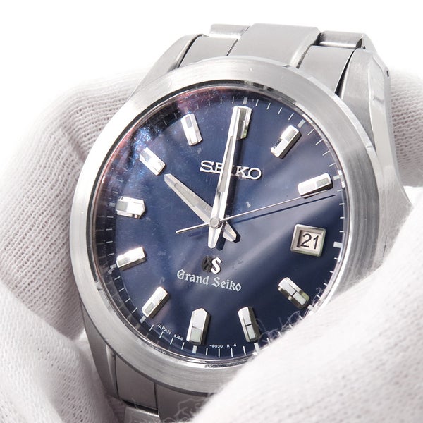 セイコー グランドセイコー 8J56-8020 SEIKO 腕時計 ブルー文字盤 クォーツ