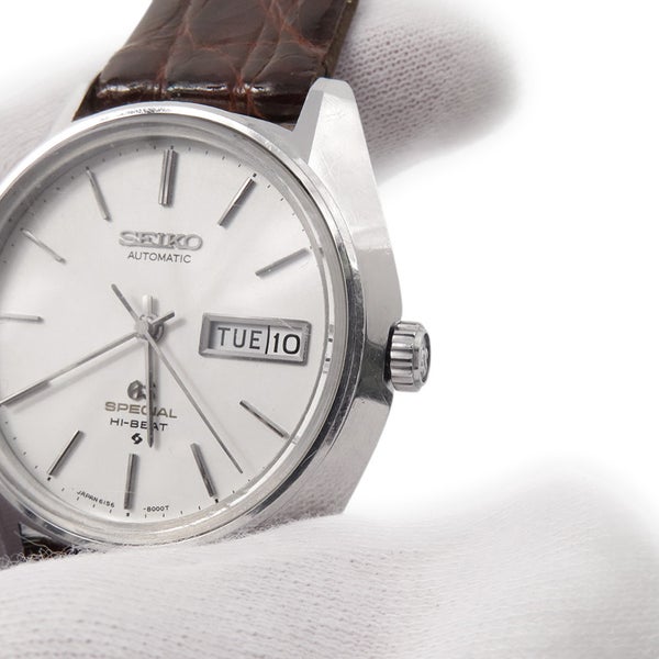 セイコー グランドセイコー スペシャル ハイビート 6156-8001 SEIKO 腕時計 シルバー文字盤