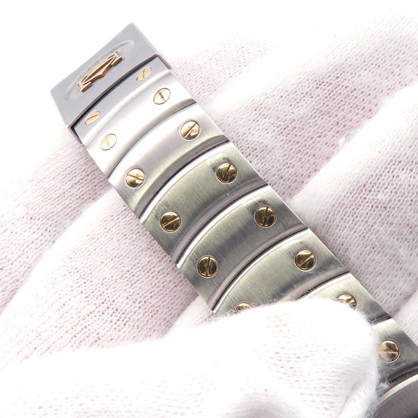 カルティエ サントスロンド MM W20037R3 Cartier 腕時計 アイボリー文字盤