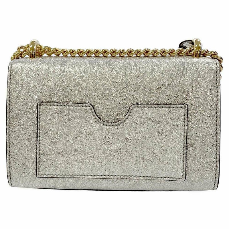 グッチ チェーンショルダーバッグ パドロック スモール 409487 GUCCI バッグ メタリックシルバー