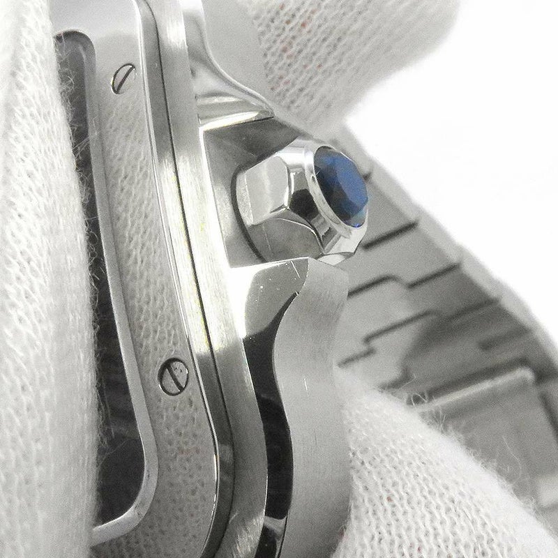 カルティエ サントス ドゥ カルティエ LM WSSA0030 Cartier 腕時計 ブルー文字盤