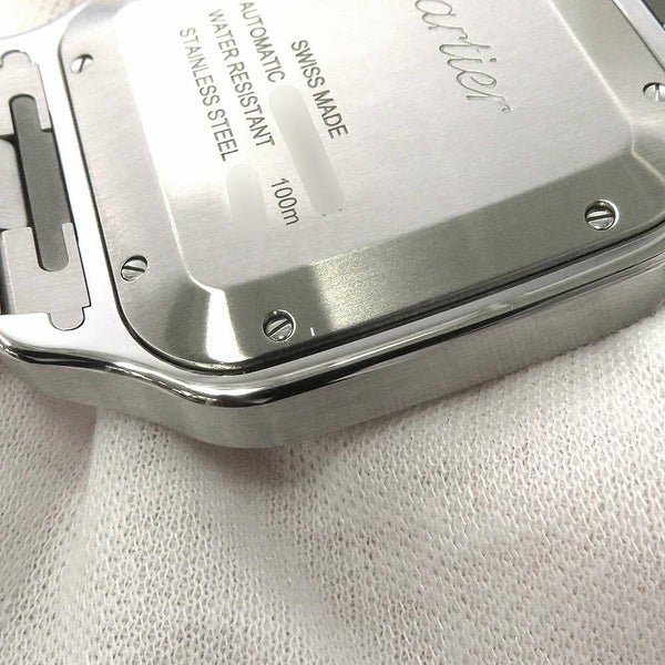 カルティエ サントス ドゥ カルティエ LM WSSA0030 Cartier 腕時計 ブルー文字盤