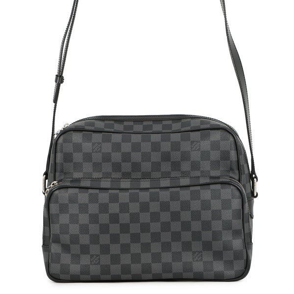 ルイヴィトン ショルダーバッグ ダミエ・グラフィット イオ N45252 LOUIS VUITTON ヴィトン バッグ メンズ 黒 ブラック