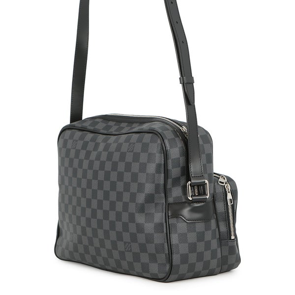 ルイヴィトン ショルダーバッグ ダミエ・グラフィット イオ N45252 LOUIS VUITTON ヴィトン バッグ メンズ 黒 ブラック