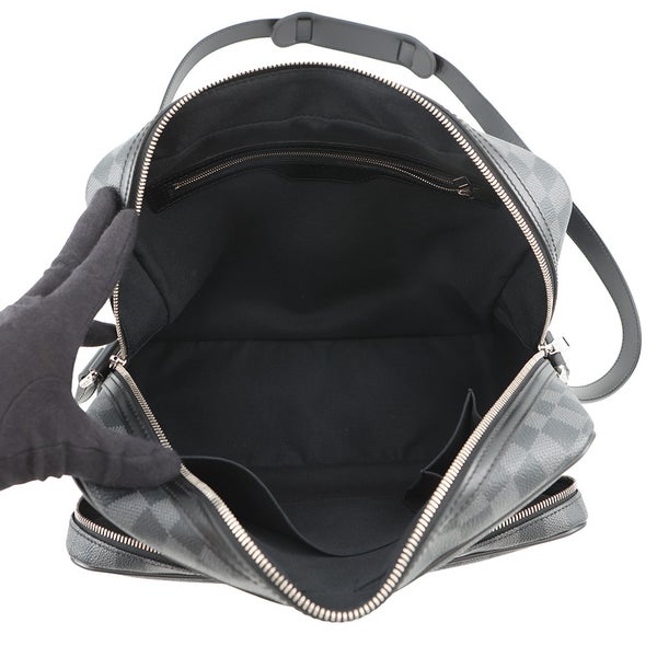 ルイヴィトン ショルダーバッグ ダミエ・グラフィット イオ N45252 LOUIS VUITTON ヴィトン バッグ メンズ 黒 ブラック