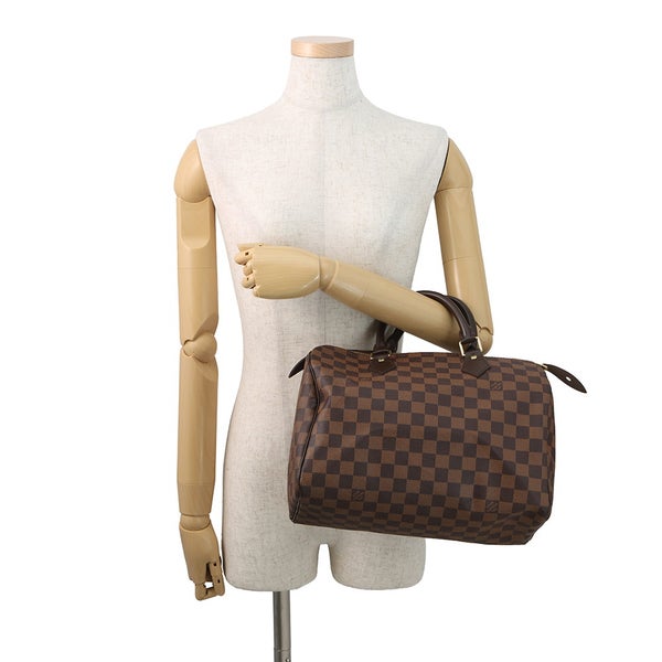ルイヴィトン ハンドバッグ ダミエ・エベヌ スピーディ30 N41531 LOUIS VUITTON ミニボストンバッグ