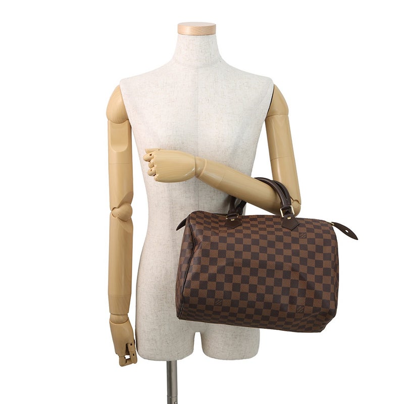 ルイヴィトン ハンドバッグ ダミエ・エベヌ スピーディ30 N41531 LOUIS VUITTON ミニボストンバッグ