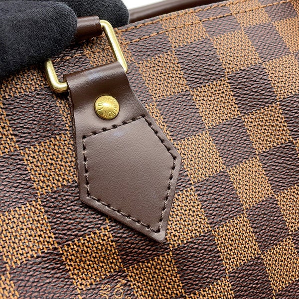 ルイヴィトン ハンドバッグ ダミエ・エベヌ スピーディ30 N41531 LOUIS VUITTON ミニボストンバッグ