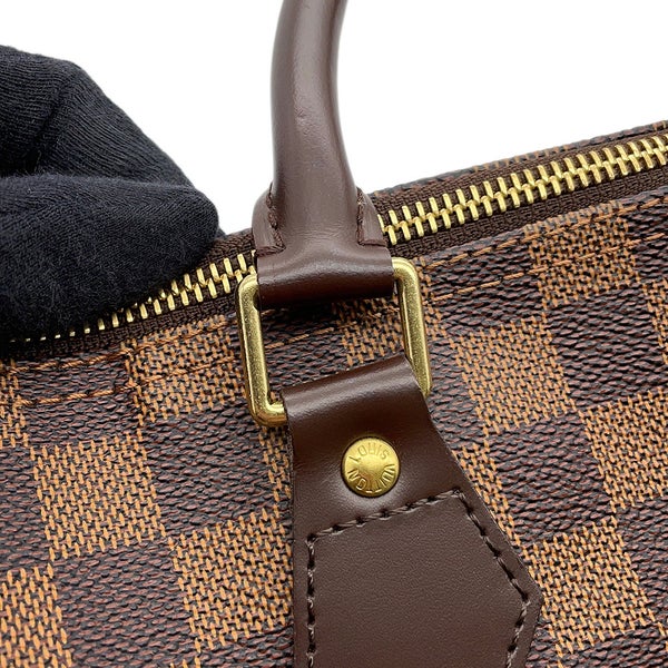ルイヴィトン ハンドバッグ ダミエ・エベヌ スピーディ30 N41531 LOUIS VUITTON ミニボストンバッグ