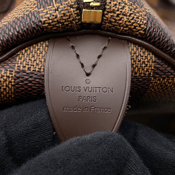ルイヴィトン ハンドバッグ ダミエ・エベヌ スピーディ30 N41531 LOUIS VUITTON ミニボストンバッグ
