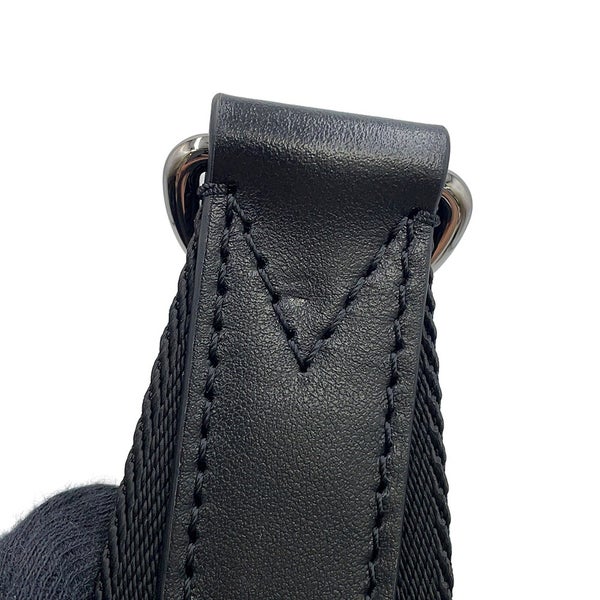 ルイヴィトン ハンドバッグ モノグラム・エクリプス リバース キーポル・バンドリエール25 M46271 2way 黒 ブラック