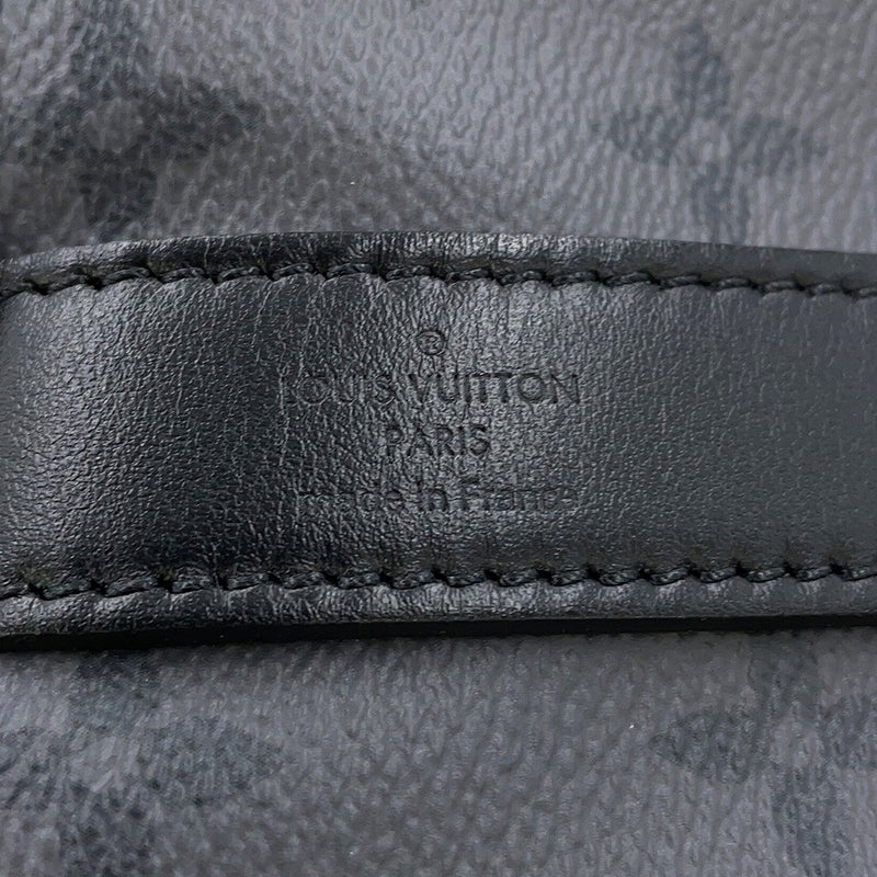 ルイヴィトン ハンドバッグ モノグラム・エクリプス リバース キーポル・バンドリエール25 M46271 2way 黒 ブラック