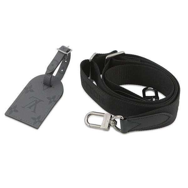 ルイヴィトン ハンドバッグ モノグラム・エクリプス リバース キーポル・バンドリエール25 M46271 2way 黒 ブラック