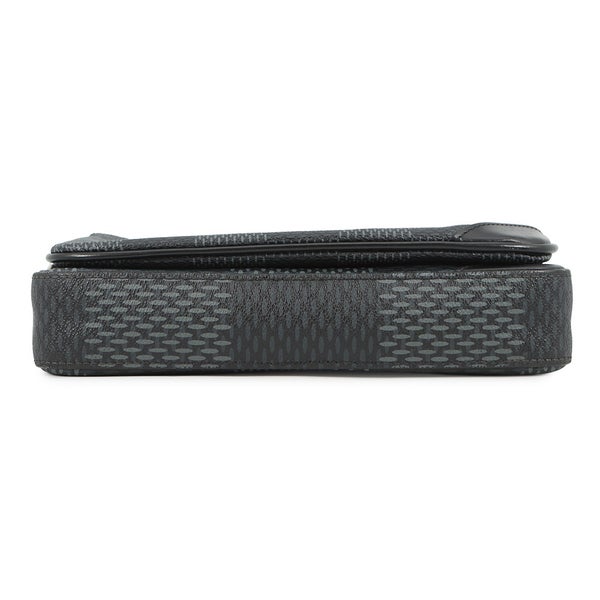 ルイヴィトン ショルダーバッグ ダミエ・グラフィット 3D トリオ・メッセンジャー N50017 LOUIS VUITTON ブラック 黒