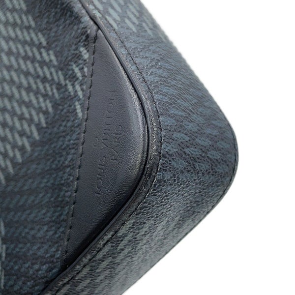 ルイヴィトン ショルダーバッグ ダミエ・グラフィット 3D トリオ・メッセンジャー N50017 LOUIS VUITTON ブラック 黒