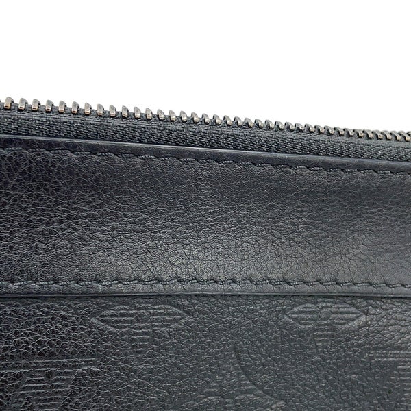 ルイヴィトン クラッチバッグ モノグラム・シャドウ ポシェット・トゥ・ゴー M81570 LOUIS VUITTON ブラック 黒