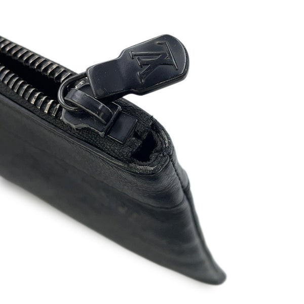 ルイヴィトン クラッチバッグ モノグラム・シャドウ ポシェット・トゥ・ゴー M81570 LOUIS VUITTON ブラック 黒