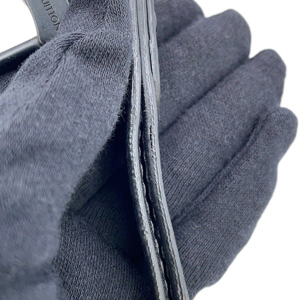 ルイヴィトン クラッチバッグ モノグラム・シャドウ ポシェット・トゥ・ゴー M81570 LOUIS VUITTON ブラック 黒