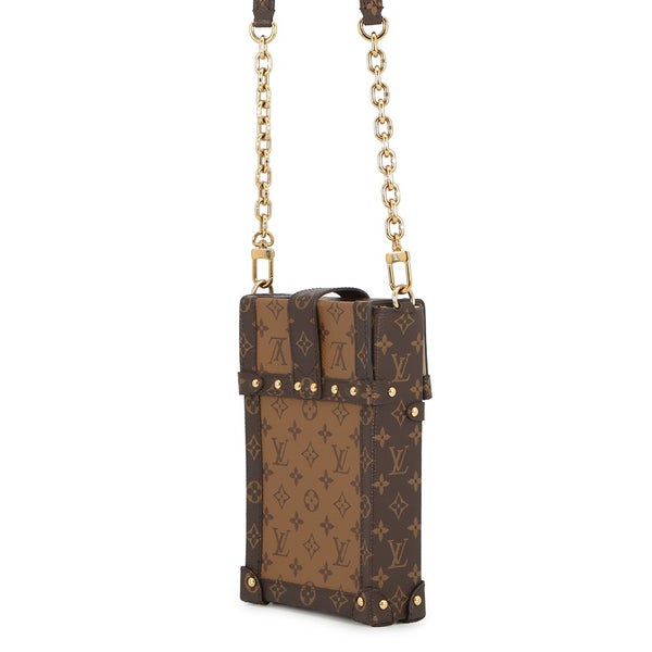 ルイヴィトン ショルダーバッグ モノグラム・リバース ポシェット・トランク ヴェルティカル M67873 LOUIS VUITTON