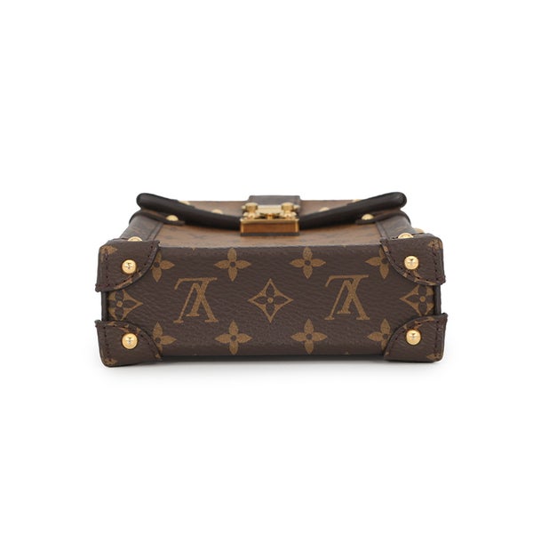 ルイヴィトン ショルダーバッグ モノグラム・リバース ポシェット・トランク ヴェルティカル M67873 LOUIS VUITTON