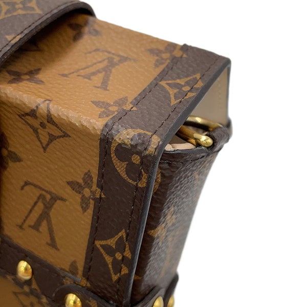 ルイヴィトン ショルダーバッグ モノグラム・リバース ポシェット・トランク ヴェルティカル M67873 LOUIS VUITTON