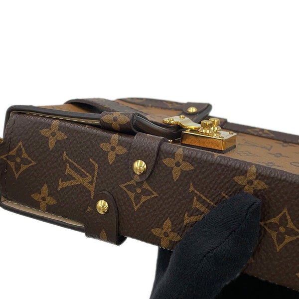 ルイヴィトン ショルダーバッグ モノグラム・リバース ポシェット・トランク ヴェルティカル M67873 LOUIS VUITTON