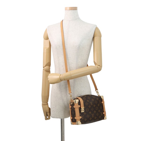 ルイヴィトン ハンドバッグ モノグラム サイドトランクMM M46358 LOUIS VUITTON 2wayショルダーバッグ