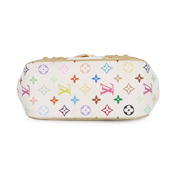 ルイヴィトン ハンドバッグ モノグラム・マルチカラー マリリン・オール M40206 LOUIS VUITTON 白 ホワイト
