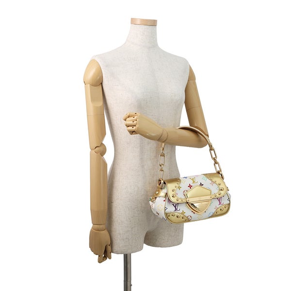 ルイヴィトン ハンドバッグ モノグラム・マルチカラー マリリン・オール M40206 LOUIS VUITTON 白 ホワイト