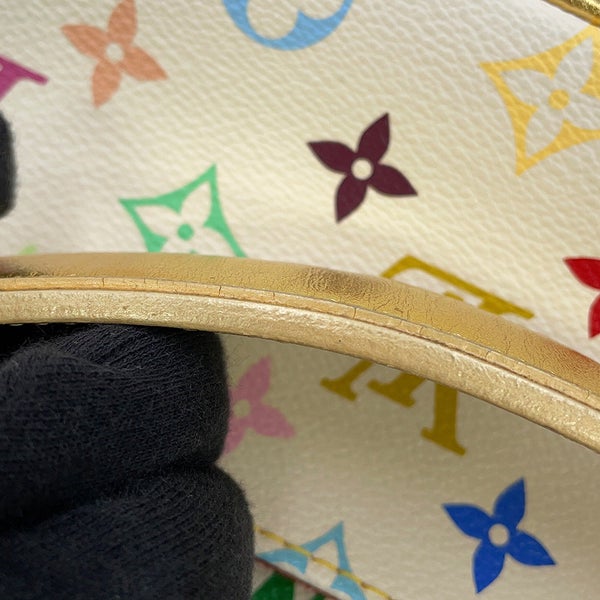 ルイヴィトン ハンドバッグ モノグラム・マルチカラー マリリン・オール M40206 LOUIS VUITTON 白 ホワイト