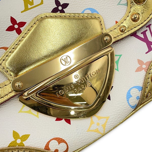 ルイヴィトン ハンドバッグ モノグラム・マルチカラー マリリン・オール M40206 LOUIS VUITTON 白 ホワイト