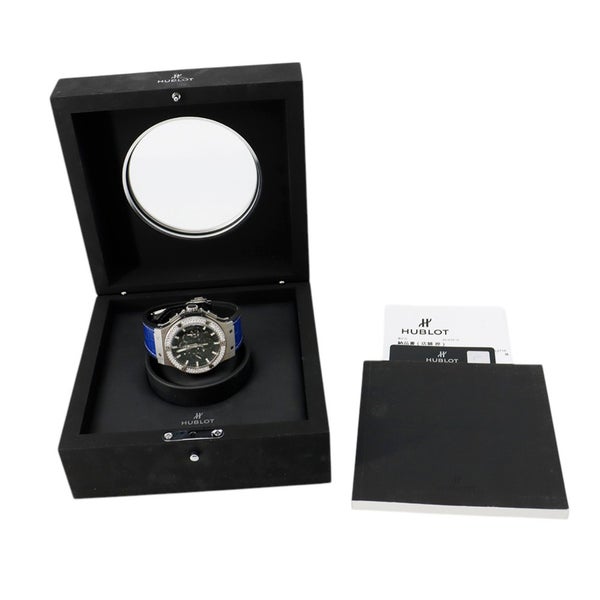 ウブロ ビッグ・バン アエロバン ダイヤモンドベゼル 311.SX.1170.GR.1104 HUBLOT 腕時計 ブラック/スケルトン文字盤