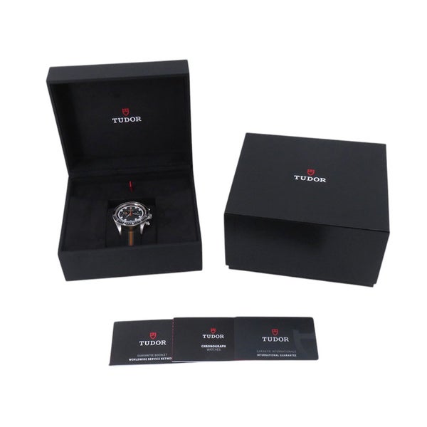 チュードル ヘリテージ クロノグラフ 70330N TUDOR 腕時計 グレー文字盤