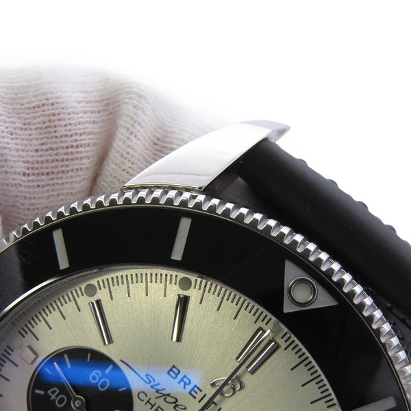 ブライトリング スーパーオーシャン ヘリテージ B01 クロノグラフ44 AB0162 BREITLING 腕時計 シルバー文字盤