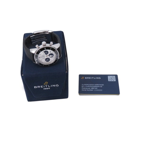 ブライトリング スーパーオーシャン ヘリテージ B01 クロノグラフ44 AB0162 BREITLING 腕時計 シルバー文字盤