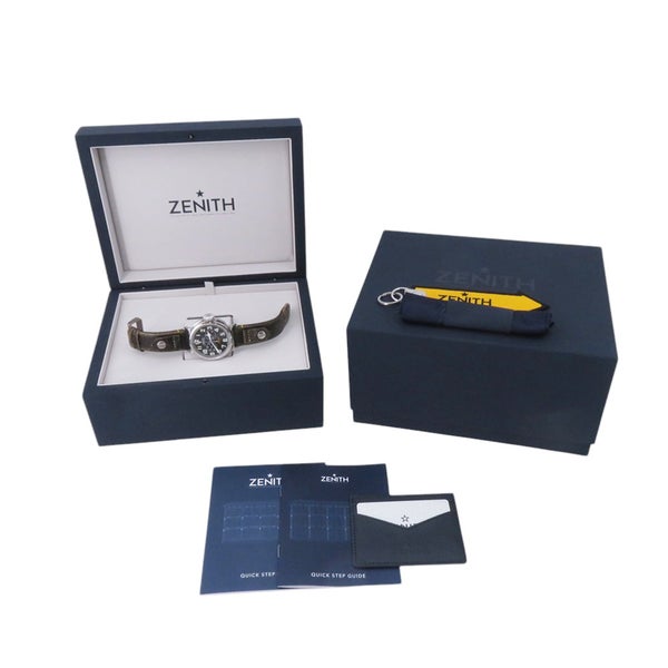 ゼニス パイロット タイプ20 クロノグラフ レスキュー 03.2434.4069/20.I010 ZENITH 腕時計 グレー文字盤