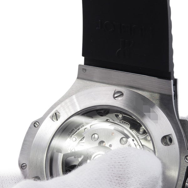 ウブロ ビッグバン スチール セラミック 301.SB.131.RX HUBLOT 腕時計 黒文字盤