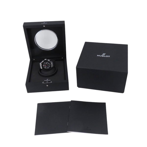 ウブロ ビッグバン スチール セラミック 301.SB.131.RX HUBLOT 腕時計 黒文字盤