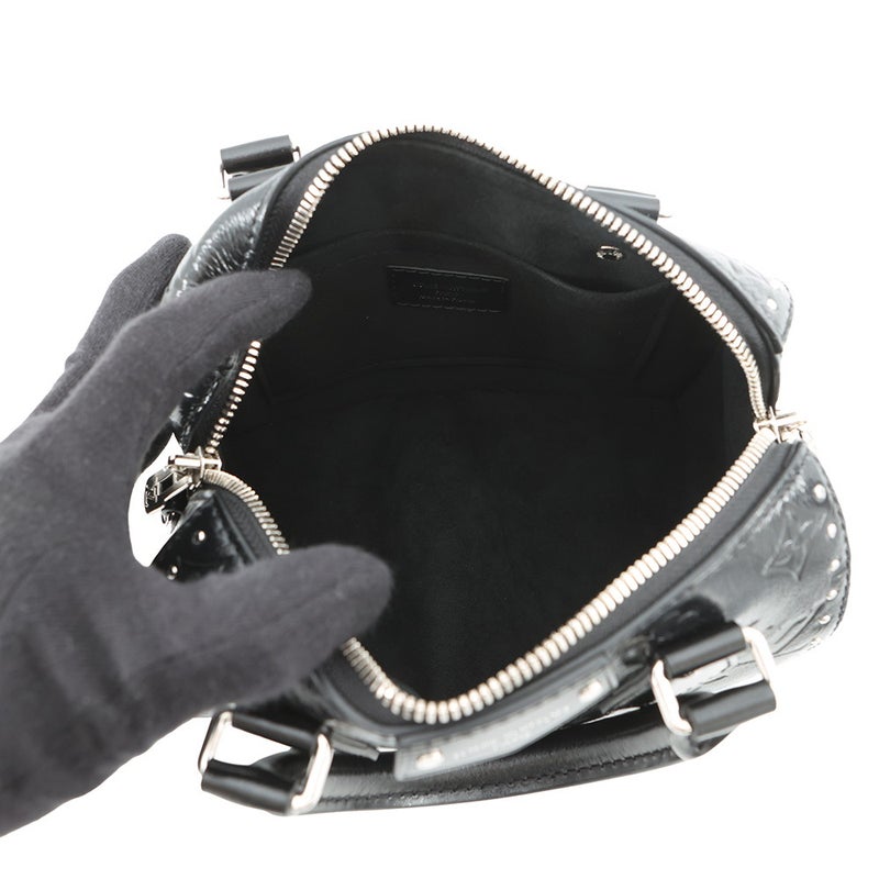 ルイヴィトン ハンドバッグ モノグラム・サガ スピーディ・トランク20 M27921 3way 黒 ブラック