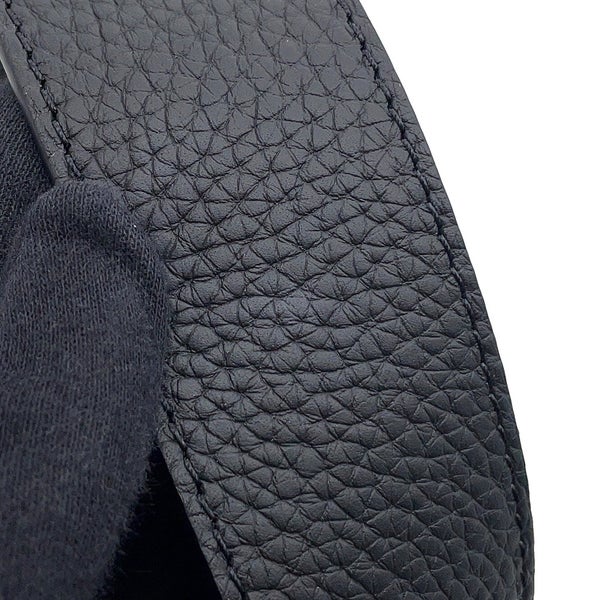 ルイヴィトン ハンドバッグ トリヨンレザー カプシーヌMINI M56071 LOUIS VUITTON 2wayショルダー ブラック 黒