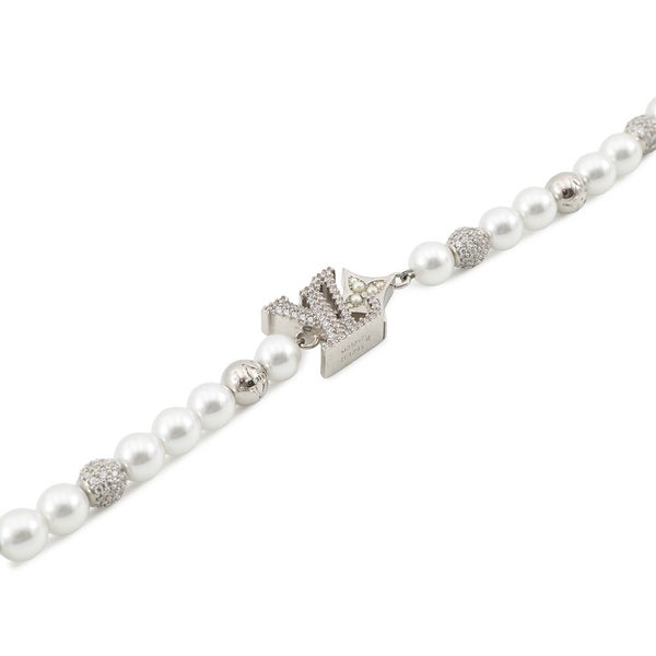 ルイヴィトン ブレスレット LV ダンディ ラインストーン フェイクパール M03057 LOUIS VUITTON アクセサリー メンズ